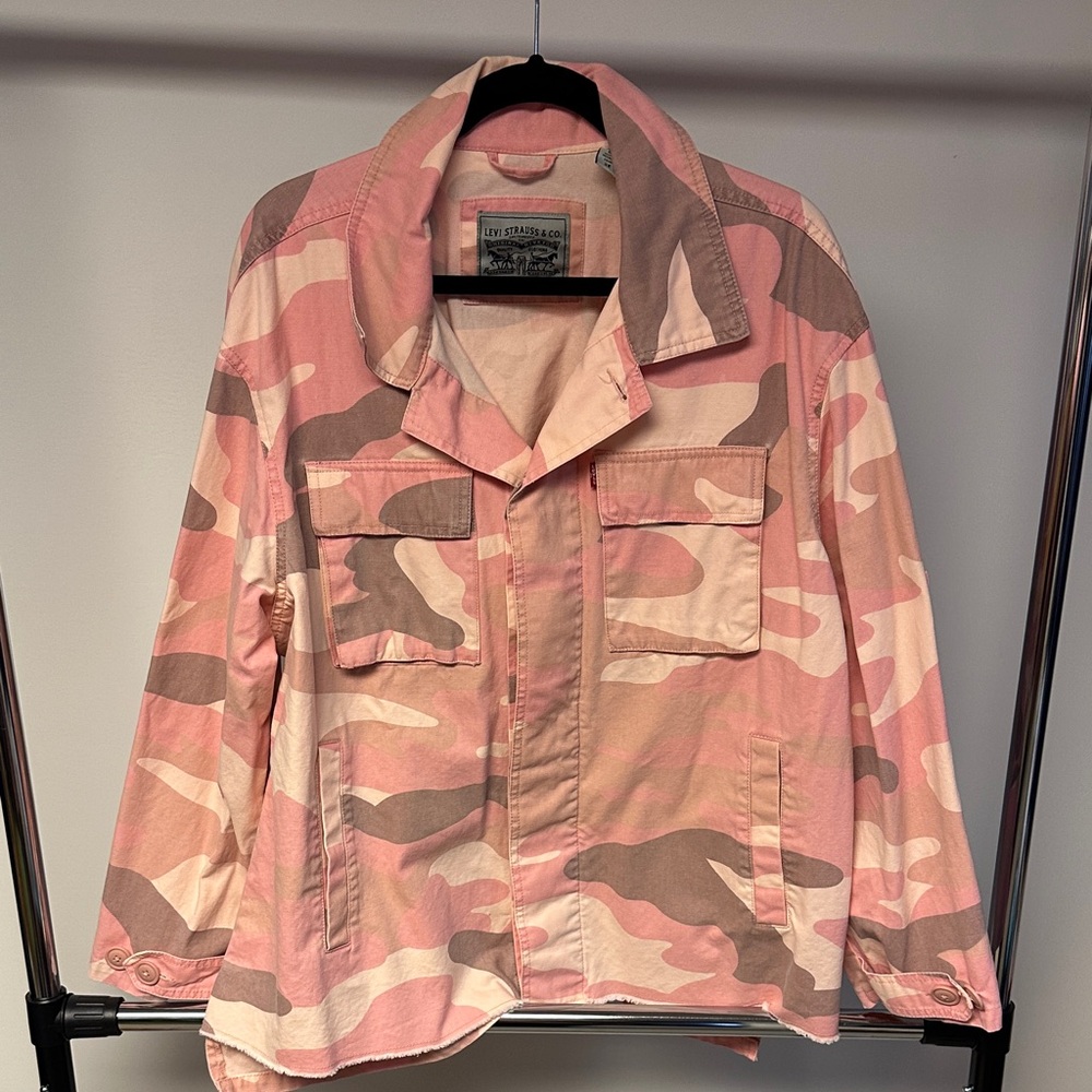 Levi's Pink Camo Jacket